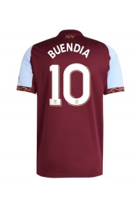 Fotbalové Dres Aston Villa Emiliano Buendia #10 Domácí Oblečení 2025-26 Krátký Rukáv